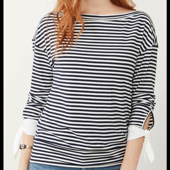 Stella & Dot Stripped Top - S - Picture 1 of 4